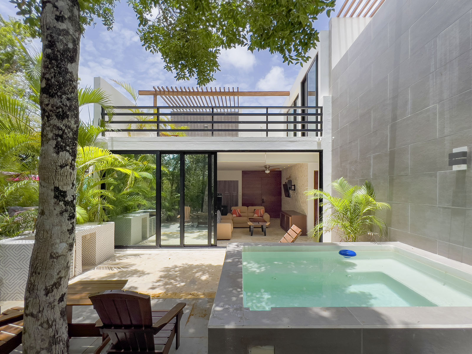 Vista de Villa Jungla